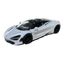 Miniatura McLaren 720S Branco Metal 1:36