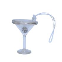 Miniatura Melissa Taça Martini Drink Charm II Vidro Verde