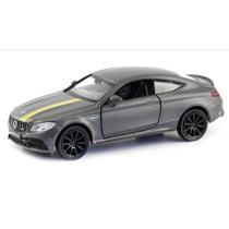 Miniatura Mercedes AMG C63 S 2019 RMZ 1/32 Metal e Fricção Faixa Cinza Fosco Miniatura Mercedes AMG C63 S 2019 RMZ 1/32 Metal e Fricção Faixa Cinza Fosco
