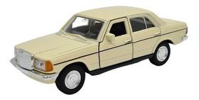 Miniatura Mercedes Benz 230 E Class Bege Welly 1:42