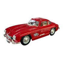 Miniatura Mercedes Benz 300 SL 1954 Vermelho Burago 1:24