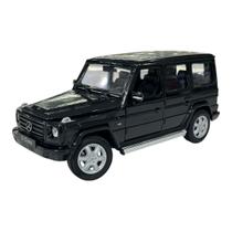 Miniatura Mercedes Benz G500 Preto Welly 1:24 Miniatura Mercedes Benz G500 Preto Welly 1:24