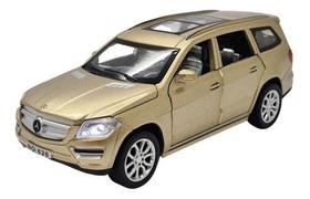 Miniatura Mercedes Benz Gl 500 Dourado Acende Luz Som 1:32 Miniatura Mercedes Benz Gl 500 Dourado Acende Luz Som 1:32