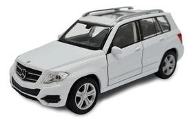 Miniatura Mercedes Benz Glk350 Branco Metal 1:36