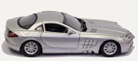 Miniatura Mercedes Benz Slr Mclaren Prata Motormax 1/24