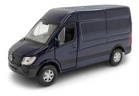 Miniatura Mercedes Benz Sprinter Furgão Azul 1:38 Miniatura Mercedes Benz Sprinter Furgão Azul 1:38