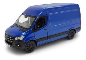 Miniatura Mercedes Benz Sprinter Furgão Azul Metal 1:48 Miniatura Mercedes Benz Sprinter Furgão Azul Metal 1:48