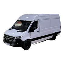 Miniatura Mercedes Benz Sprinter Furgão Branco Metal 1:48 Miniatura Mercedes Benz Sprinter Furgão Branco Metal 1:48