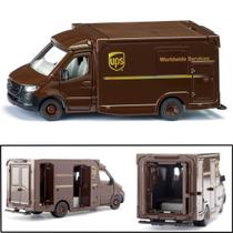 Miniatura Mercedes Benz Sprinter UPS Siku 150 Metal Van Entrega Licenciada Colecionável Miniatura Mercedes Benz Sprinter UPS Siku 150 Metal Van Entrega Licenciada Colecionável