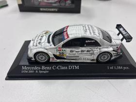 Miniatura Mercedes C-class Dtm 2005 Spengler 1:43 Minichamps Branco Miniatura Mercedes C-class Dtm 2005 Spengler 1:43 Minichamps Branco