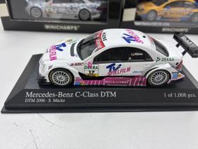 Miniatura Mercedes C-class Dtm 2006 S. Mucke 1:43 Minichamps Branco Miniatura Mercedes C-class Dtm 2006 S. Mucke 1:43 Minichamps Branco
