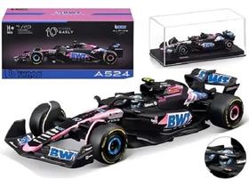 Miniatura Metal 1/43 C/ Piloto Caixa Acrilica Formula 1 Race 2024 BWT Alpine A524 Pierre Gasly Burago Miniatura Metal 1/43 C/ Piloto Caixa Acrilica Formula 1 Race 2024 BWT Alpine A524 Pierre Gasly Burago