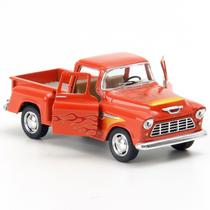 Miniatura Metal Chevrolet Chevy Stepside Laranja 1955 5330FM Miniatura Metal Chevrolet Chevy Stepside Laranja 1955 5330FM