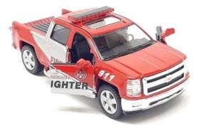 Miniatura Metal Chevrolet Silverado Police 2014 Escala 1/46 Miniatura Metal Chevrolet Silverado Police 2014 Escala 1/46
