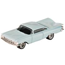 Miniatura Metal Chevy Impala 59 Pneu Borracha Cks 1magnus