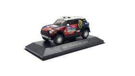 Miniatura Mini Cooper All4 2015 Rally Dakar Metal 1:43 Miniatura Mini Cooper All4 2015 Rally Dakar Metal 1:43