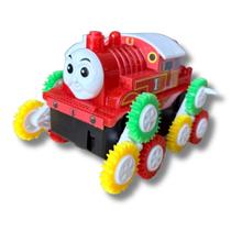 Miniatura Mini Locomotiva Trem Thomas Maluco Cambalhota