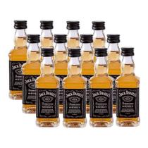 Miniatura Mini Whisky Jack Daniels 50ml 12 Unidades
