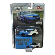 Miniatura MiniGT Honda Civic Type R Azul 753 1:64