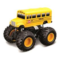 Miniatura Monster Truck Ônibus Estudantil Fresh Metal Maisto 21144