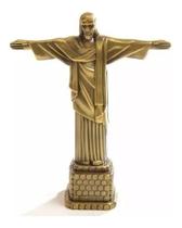 Miniatura Monumento Cristo Redentor - 18 Cm De Metal Miniatura Monumento Cristo Redentor - 18 Cm De Metal