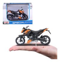 Miniatura Moto Brinquedo Ktm 690 Duke Maisto 1:18
