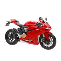 Miniatura Moto Ducati 1199 Panigale Vermelha 1/12 Maisto - A.R Variedades MT