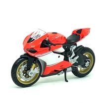 Miniatura Moto Ducati 1199 Superlegera 2014 1/18 Vermelha Maisto 35300