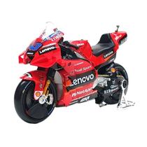 Miniatura Moto Ducati Lenovo Team 43 Jack Miller 1/18 Maisto 34374
