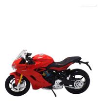 Miniatura Moto Ducati Super Sport Vermelho Maisto Moto 1.18