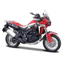 Miniatura Moto Esportiva Honda Africa Twin 1:18 Vermelha