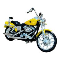 Miniatura Moto Harley Davidson FXDWG Dyna Wide Glide 1:18