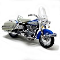 Miniatura Moto Harley Davidson S44 1966 FLH Electra Glide - 1:18 Miniatura Moto Harley Davidson S44 1966 FLH Electra Glide - 1:18