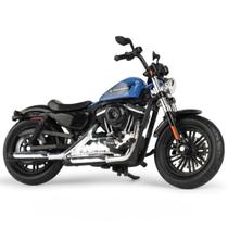 Miniatura Moto Hd Forty-Eight Special 1/18 Azul Maisto 31360