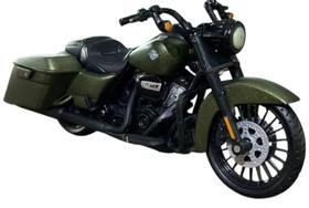 Miniatura moto HD MAISTO na escala 1/18