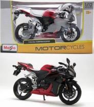 Miniatura Moto Honda Cbr 600rr Vermelha Maisto 1/12 Miniatura Moto Honda Cbr 600rr Vermelha Maisto 1/12