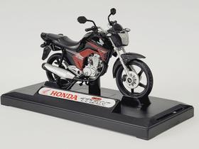 Miniatura moto honda cg titan 150 160 1/18 california toy - Califórnia Cycle
