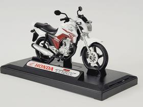 Miniatura moto honda cg titan 150 160 1/18 california toy