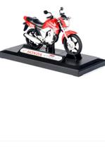 Miniatura Moto Honda Cg Titan 160 2014 Preta Escala 1:18