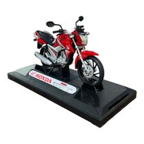 Miniatura Moto Honda CG Titan 160 Vermelho 1:18 - California Toys