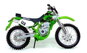 Miniatura Moto Kawasaki Klx250sr Verde Maisto 1/18