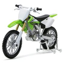 Miniatura Moto Kawasaki Kx 250F 1/18 Verde Maisto 35300