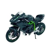 Miniatura Moto Kawasaki Ninja H2r Esportiva Para Colecionar