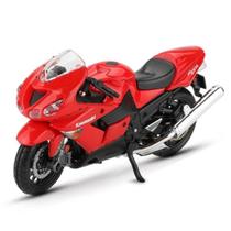 Miniatura Moto Kawasaki Ninja Zx 14R 1/18 Vermelho Maisto 35300 Miniatura Moto Kawasaki Ninja Zx 14R 1/18 Vermelho Maisto 35300