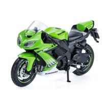 Miniatura Moto Kawasaki Ninja Zx10R 1/18 Verde 2 Wheelers Maisto 35300