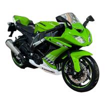 Miniatura Moto Kawasaki Ninja ZX10R Verde Maisto 1:12