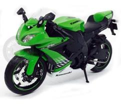 Miniatura Moto Kawasaki Ninja Zx10r Verde Maisto 1/12