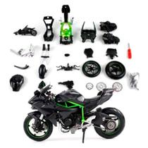 Miniatura Moto Kit P/Montar Kawasaki Ninja HR2 1:12 Maisto Miniatura Moto Kit P/Montar Kawasaki Ninja HR2 1:12 Maisto