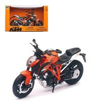 Miniatura moto ktm 1290 superduke r new ray escala 1/12