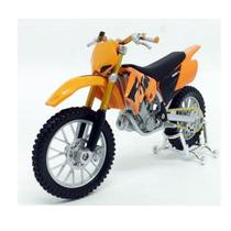 Miniatura Moto Ktm Moto com detalhes em plástico